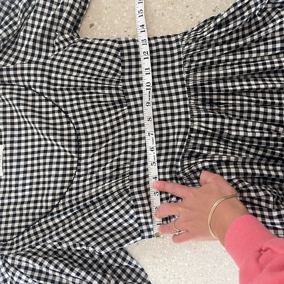 Doen Black and White Gingham Dress - Picture 8 of 9